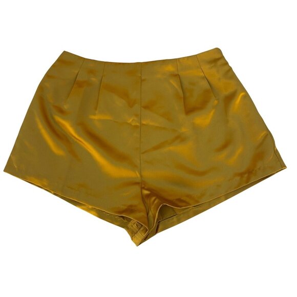 For Love And Lemons Drew Shorts Gold Size Small - Picture 5 of 8